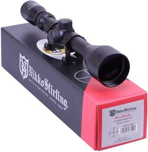 Nikko Stirling Mountmaster 4-12X50  ½ Mil-dot Tüfek Dürbünü 11mm ayak hediye