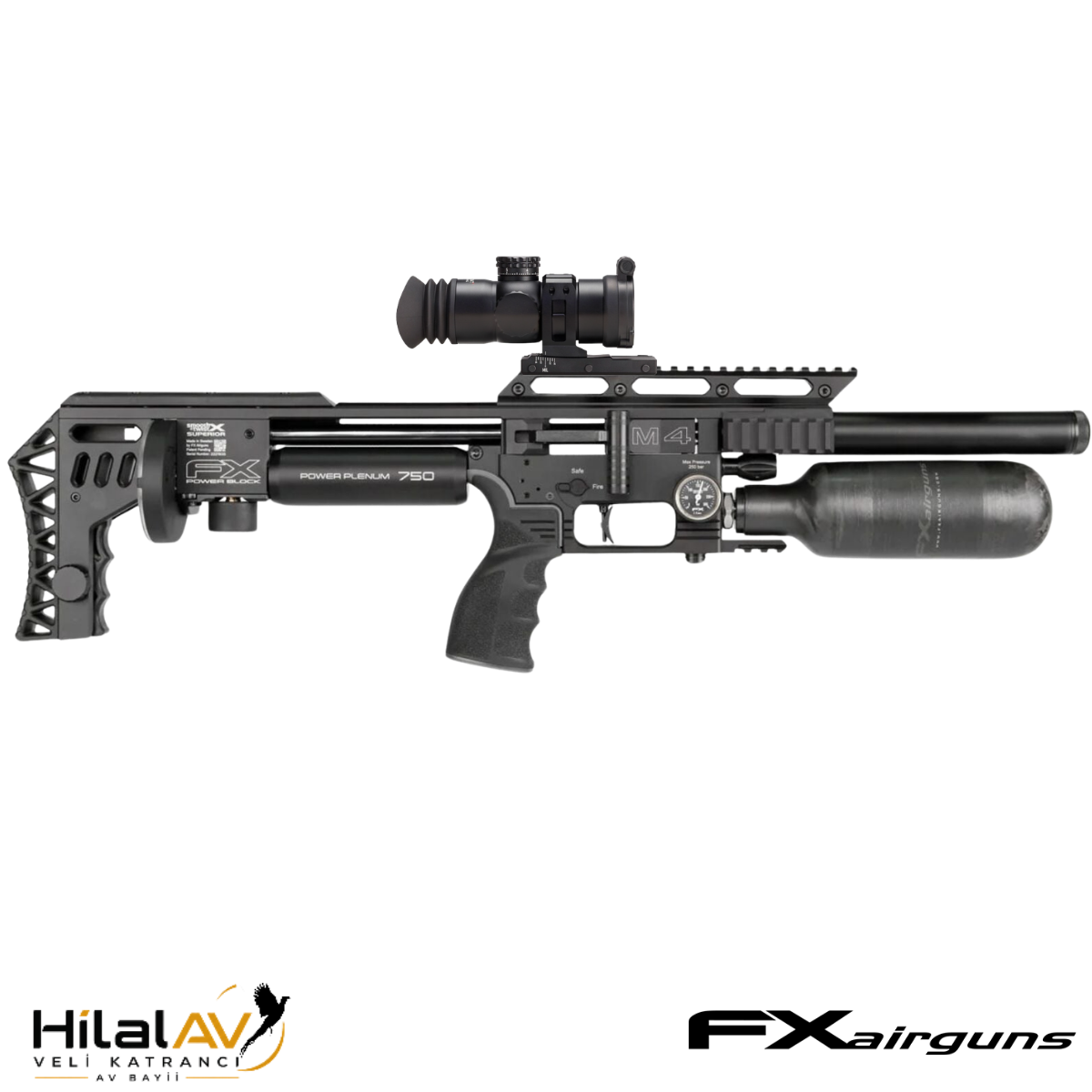 Fx Impact M4 Black Compact Pcp Havalı Tüfek