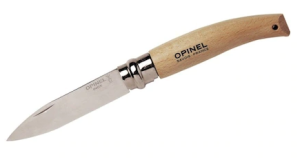 Opinel Inox Kayın Saplı 8 No Bağ Çakısı